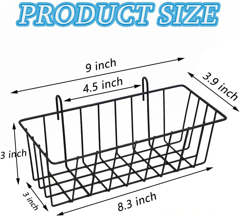 Wanaooya 6 Pcs Rabbit Hay Feeder,Metal Rabbit Hay Rack with Hooks,Heavy Duty Bunny Hay Feeder Rack for Rabbits,Guinea,Chinchilla,Small Animal Cage Accessories