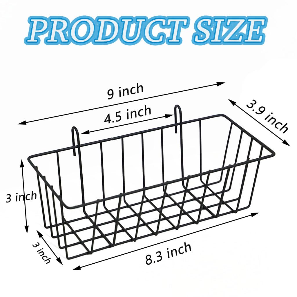 Wanaooya 6 Pcs Rabbit Hay Feeder,Metal Rabbit Hay Rack with Hooks,Heavy Duty Bunny Hay Feeder Rack for Rabbits,Guinea,Chinchilla,Small Animal Cage Accessories