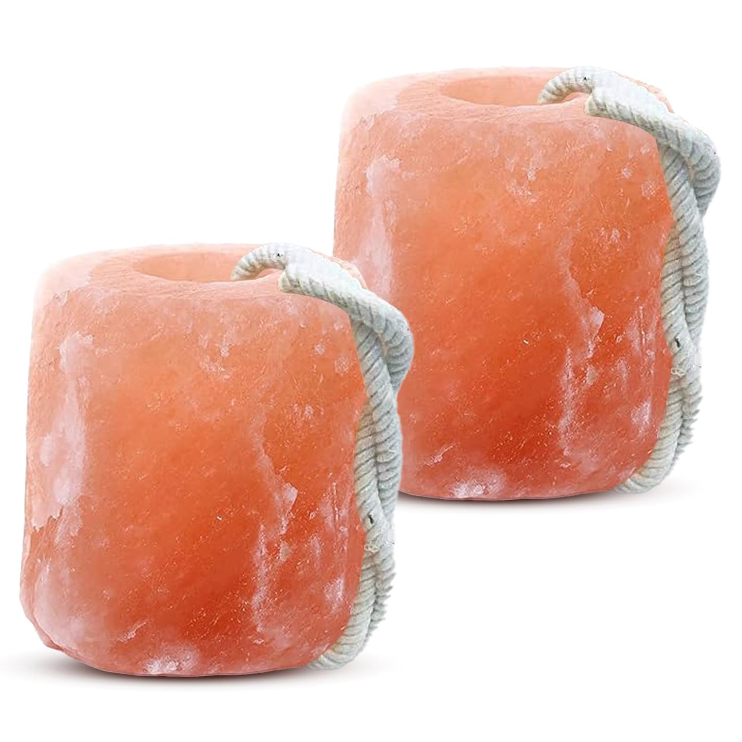 Himalayan Nature Salt Lick for All Animals – 100% Natural Pure Salt Rock for Horses, Rabbits, Cattle and Livestock – Long Lasting | Pack of 2