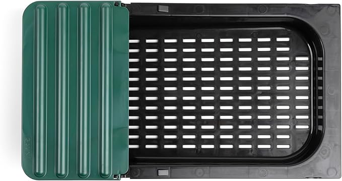 Compact Style 3 Compartment, Forward Rollout & Rollaway, Hen & Chicken Nesting Box with Protective Egg Laying Collection Lids