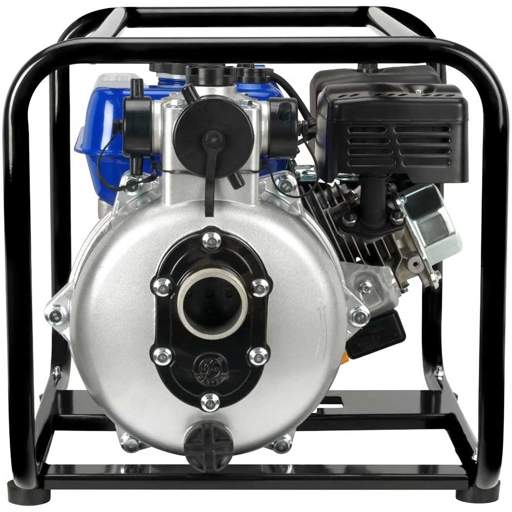 DuroMax XP702HP 208cc 7-HP 2-Inch 70-GPM Gas Powered High Pressure Water Pump, 50 State Approved, XP702HP, Blue