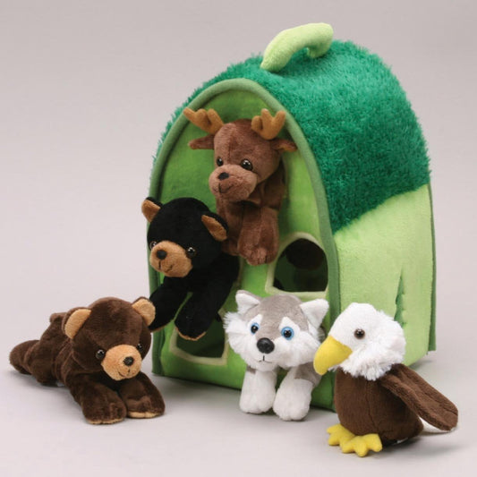 Unipak (7166FO-AK) 12" Alaska Forest House