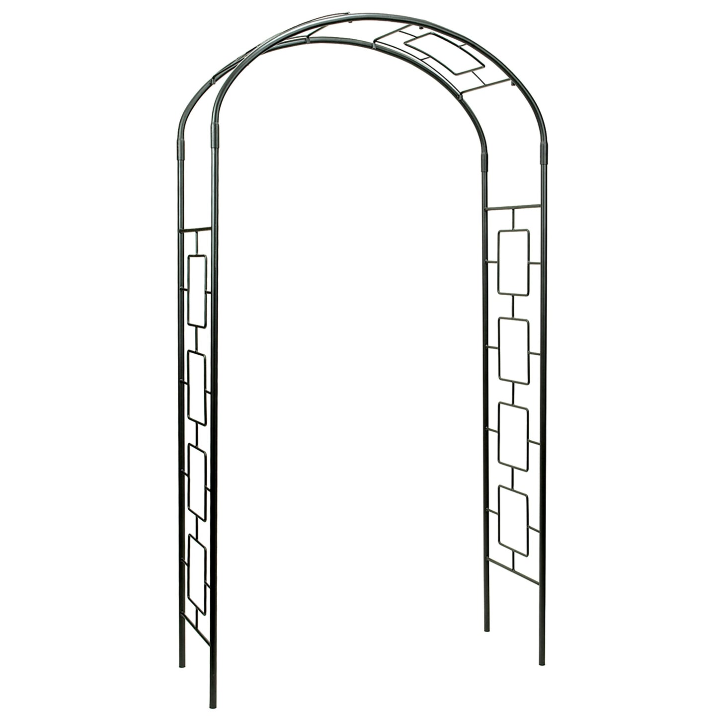 Achla Designs Modern Arbor Wrought Iron Garden Arch