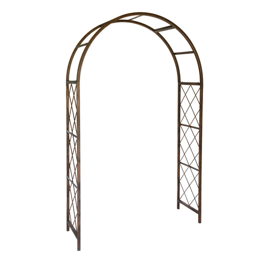 Deer Park Ironworks XXX Arch W/Groundstakes 84" H x 51W x 18" D