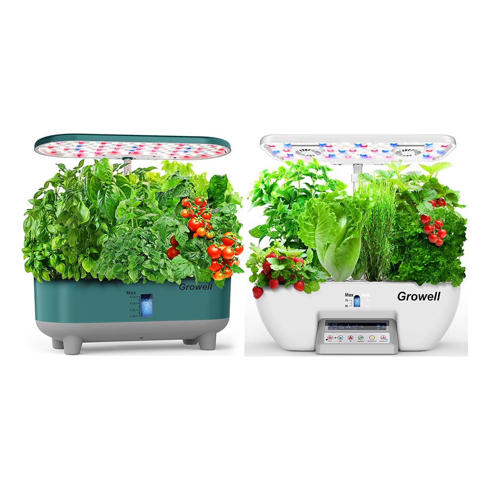 Growell 17 Pods & 16 Pods Hydroponics Growing System Kit