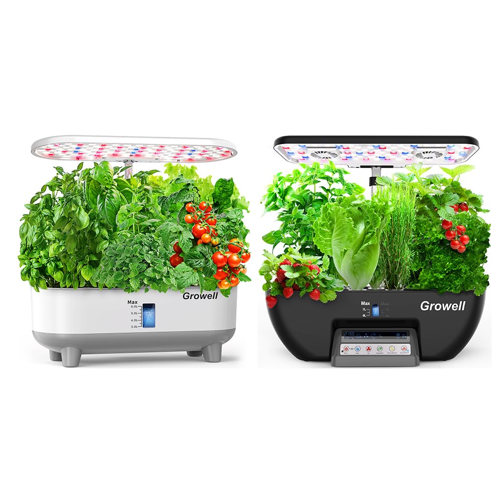 Growell 17 Pods & 16 Pods Hydroponics Growing System Kit