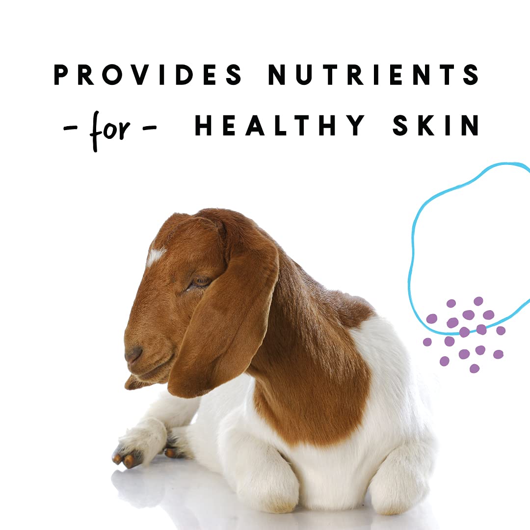 Manna Pro Goat Coat & Skin Supplement, Supports Healthy Skin, Shiny Coat & Overall Wellness, Goat Feed Supplement, Vitamins & Minerals, Promotes Strong Hooves & Immune Health, 4 lbs