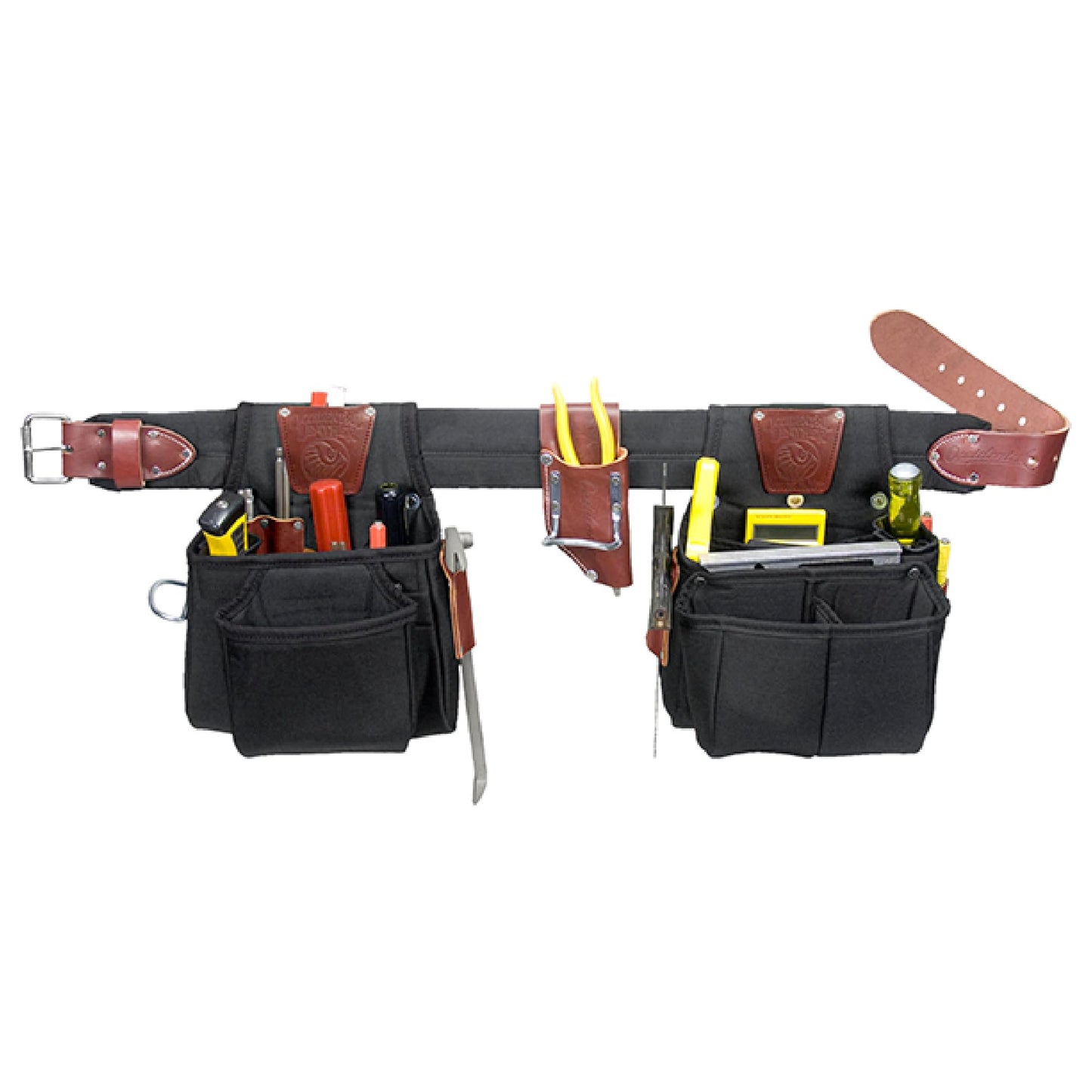Occidental Leather The Finisher Tool Belt Set - X-Large, Left Hand - 25 Pockets & Tool Holders - Made in USA