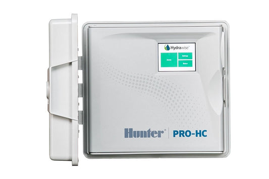 Hunter Industries Hydrawise Pro-HC 6-Station Indoor Wi-Fi Irrigation Controller,Gray