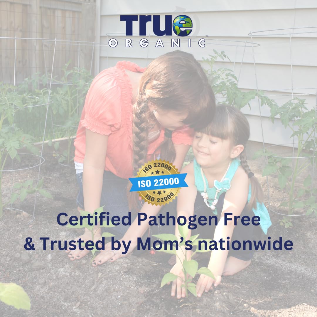 True Organic Chicken Manure – Natural Fertilizer for Soil Health and Plant Growth – Improves Aeration, Drainage, and Moisture Retention