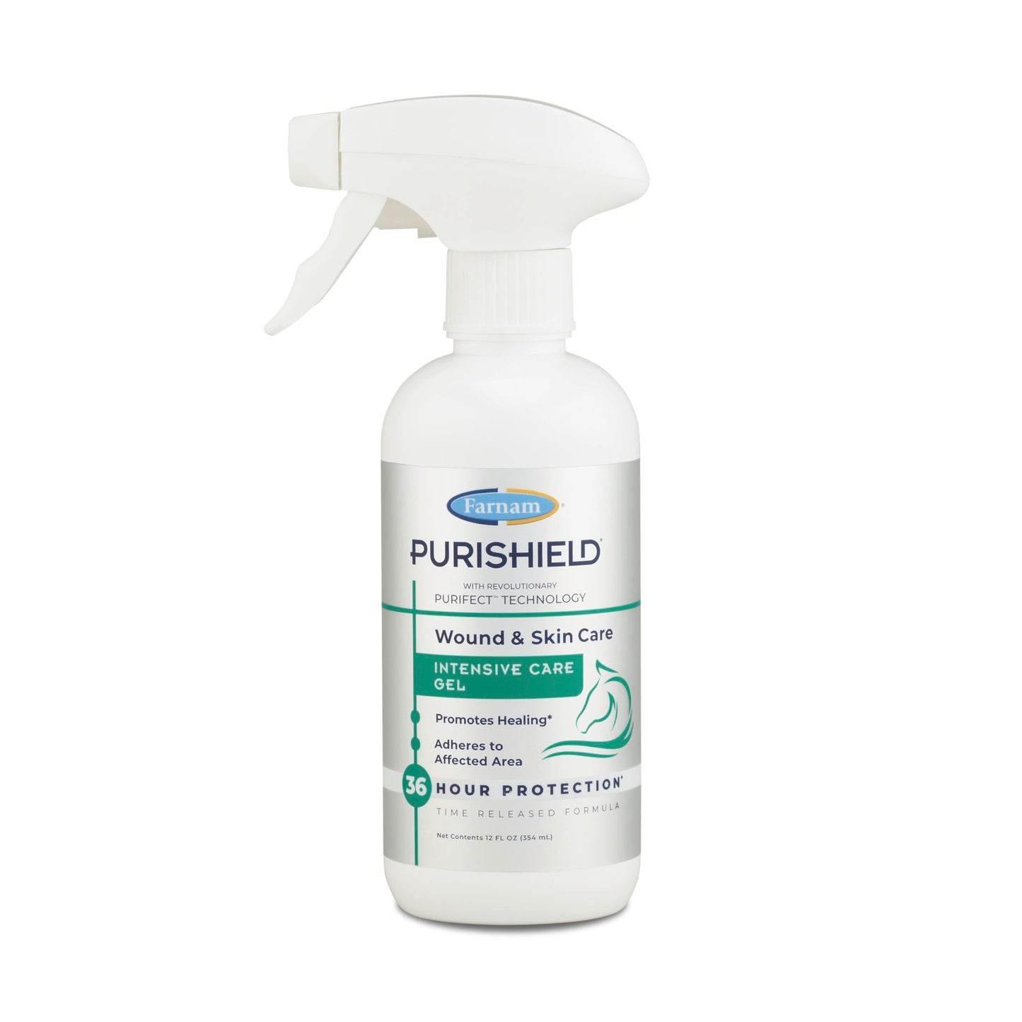 Farnam Purishield Intensive Care Gel, Promotes Healing*, Relief, Protection for 36 Hours*, for Wounds on Horses, Dogs, Cats & Livestock