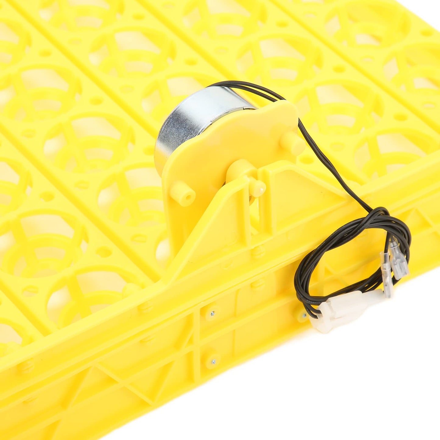 Automatic Egg Turner, 110V Swing Around 45 Degrees to Turn the Egg Tray Egg Hatching Tray 56 Eggs Fully Automatic Incubator(110V)