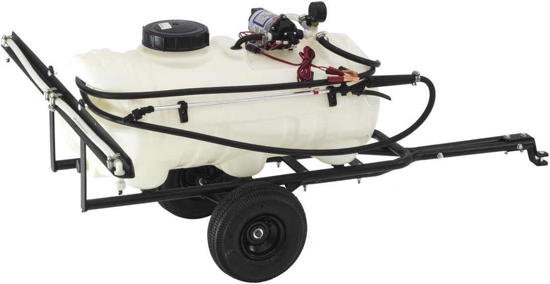 Precision Products TCT15 Tow Behind and Spot Sprayer, 12-Volt, 15-Gallon