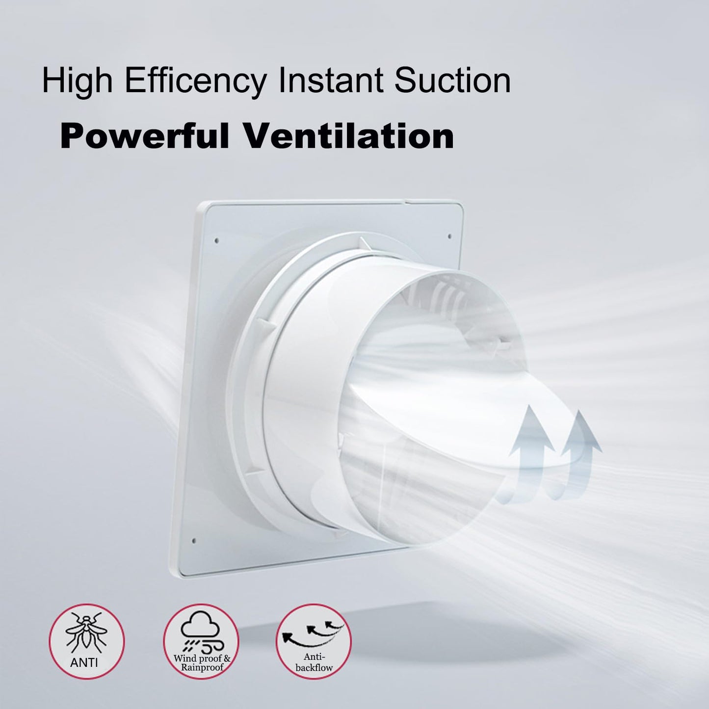Solar Fan for Chicken Coop with Battery 25W Solar Panel Powered Exhaust Fans with 14.8ft On/Off Switch Cable for Greenhouse, Sheds, Pet Houses, Ventilation, Outside, Greenhouse Air Circulation Garages