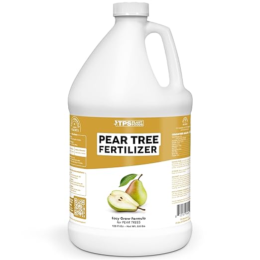 Pear Tree Fertilizer for Pear Trees, Also Great for Apple and Quince Trees, Liquid Fertilizer by TPS Plant Foods, 1 Gallon (128 oz)