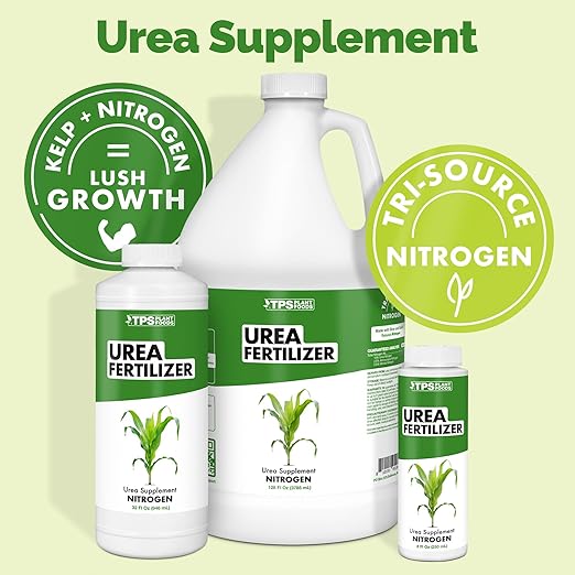 TPS NUTRIENTS Urea Fertilizer for Plants, 15-0-0 Balanced Nitrogen for Vibrant Green Growth, Liquid Plant Food, 32 oz (1 Quart)