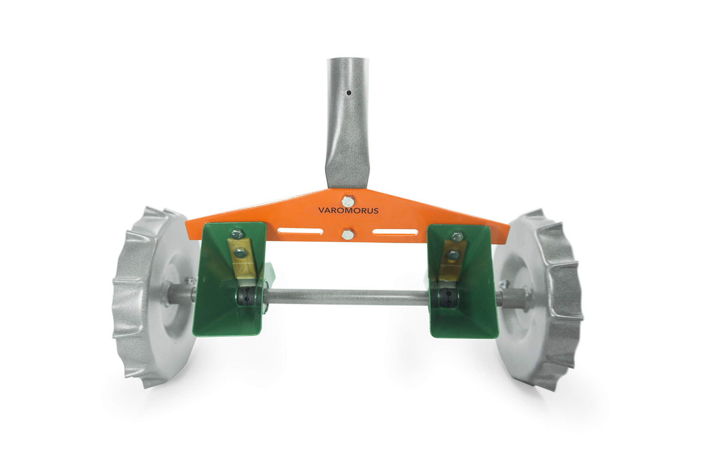 VAROMORUS Metal Precision Manual Seeder for Vegetables Greens Onion Radish Beets (2-Row)