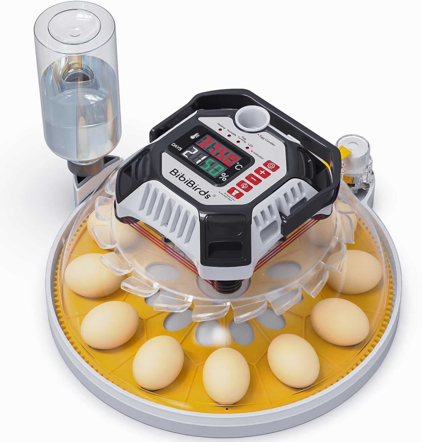 Incubators for Hatching Eggs with Automatic Humidity - MS12,Egg Incubator with Automatic Egg Turning and Digital Humidity Control to Hatch Chicken, Quail, Duck