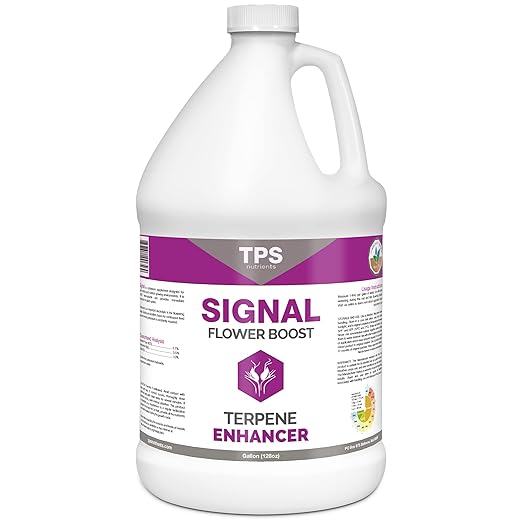TPS NUTRIENTS Signal Terpene Enhancer Plant Nutrient and Supplement, Flower Hardener and Increases Flavor, 1 Gallon (128 oz)