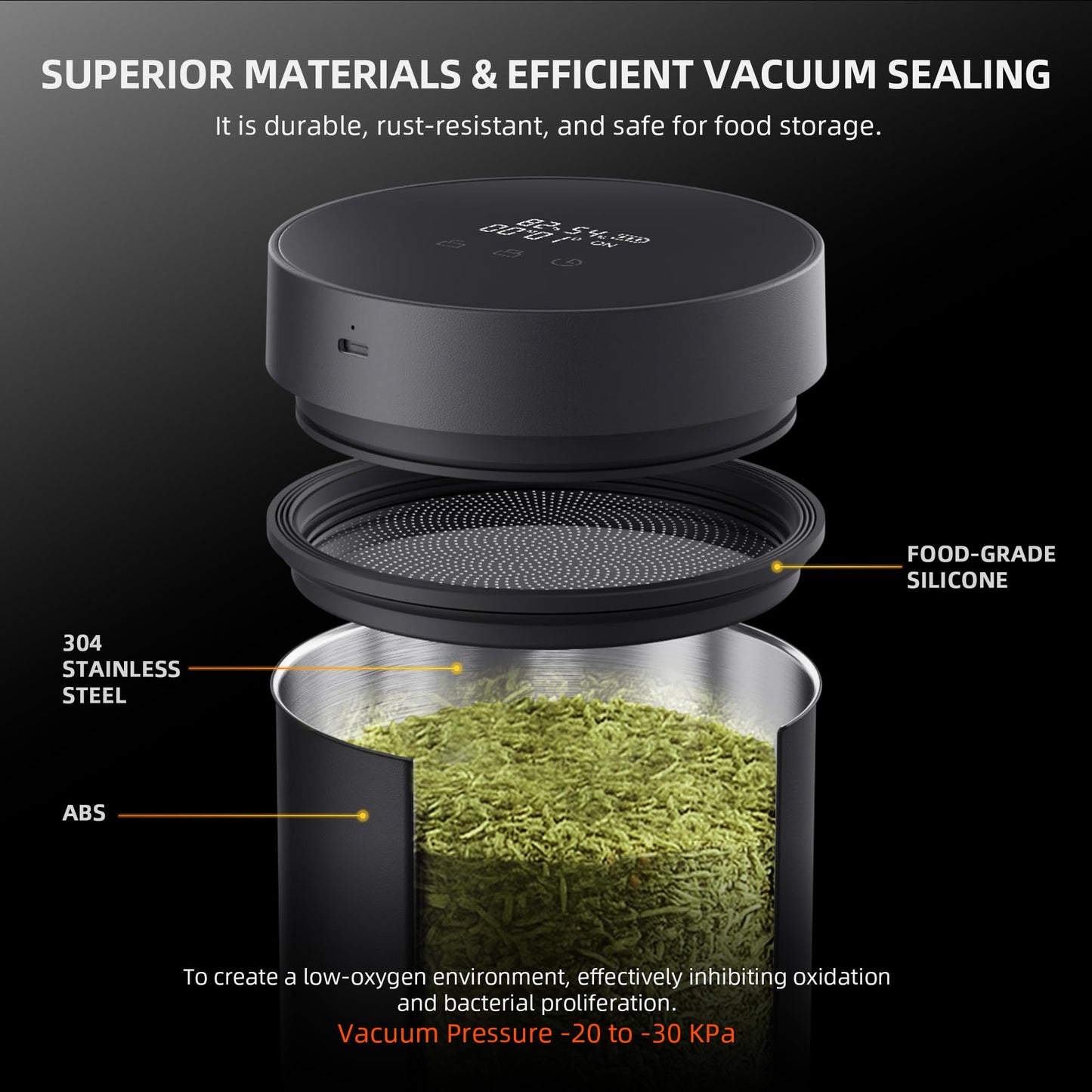 Spider Farmer New Auto-Cure Smart Jar, 2L Portable Vacuum Seal Container with 4 x 62% Humidity Packs and Auto Drip Irrigation System Kits with 13-Gallon Bucket