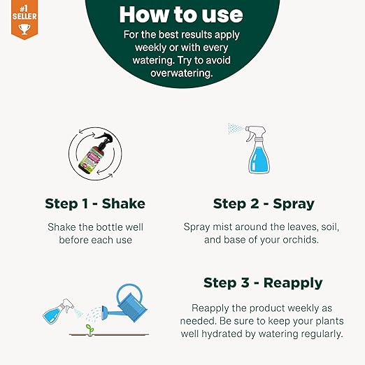 Gardenera Proffesional Citrus Tree Spray Fertilizer Mist for Home Gardening | 3-1-2 Gentle Blend Mist for Healthy Leaves & Growth | Essential Nutrients for Citrus Tree - 8oz