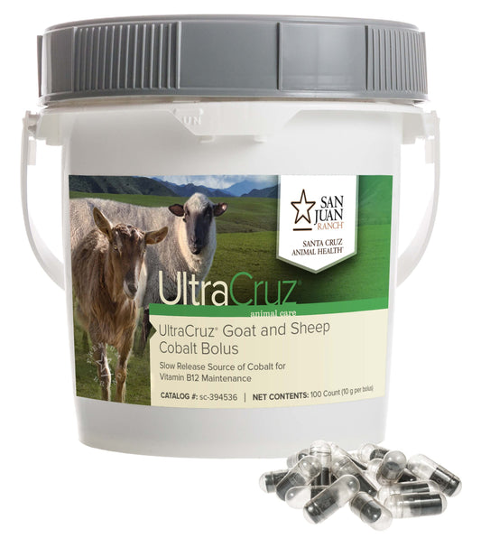 UltraCruz sc-394536 Goat and Sheep Cobalt Bolus Supplement, 100 Count x 10 Grams