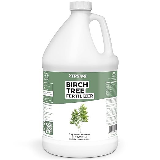 Birch Tree Fertilizer for Birch Trees, Works Great for River Birch, Paper Birch, and Silver Birch, Liquid Fertilizer by TPS Plant Foods, 1 Gallon (128 oz)