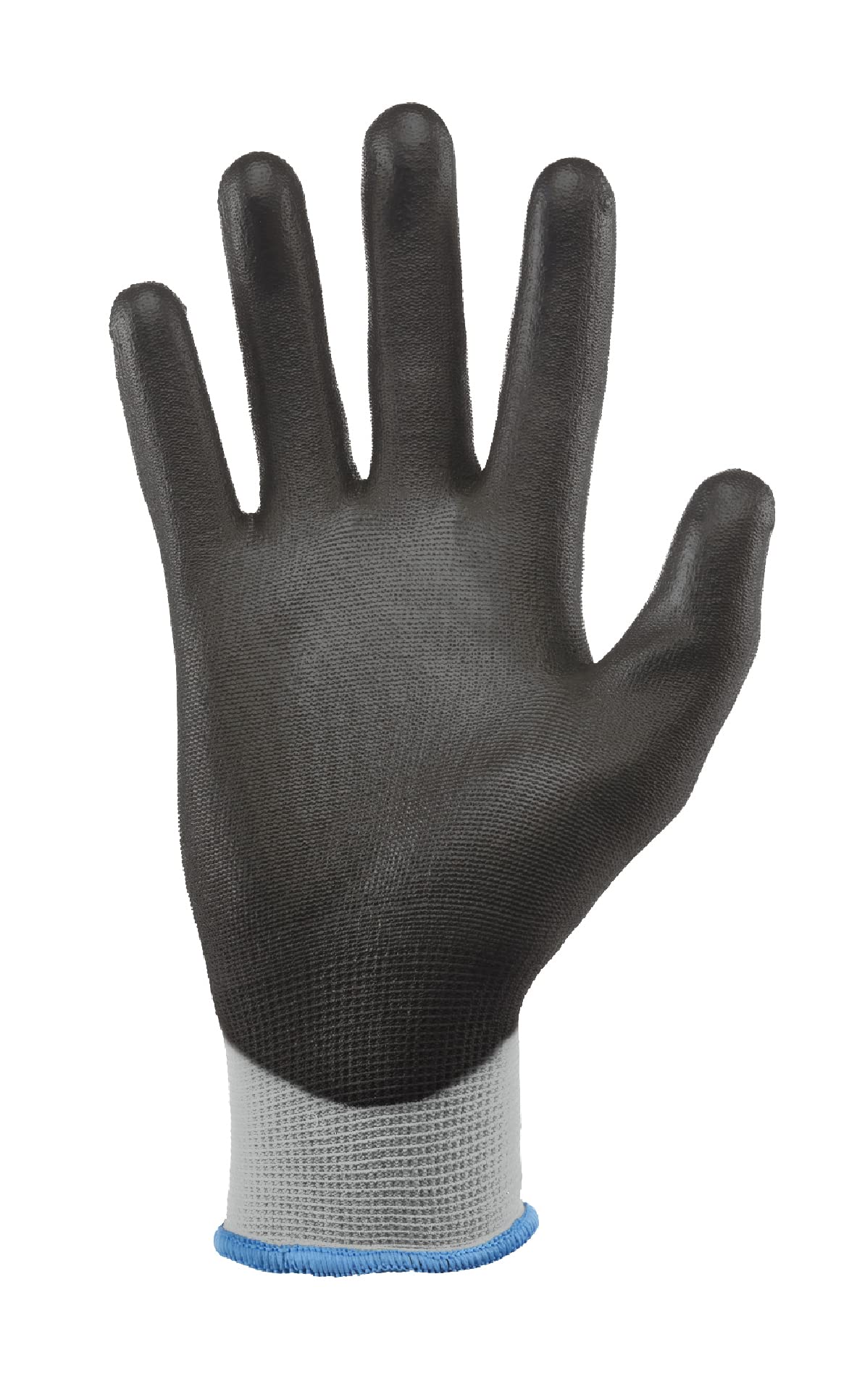 Gorilla Grip Work Gloves, Never Slip Maximum Grip All-Purpose, Gloves for Men, Superior in Wet, Dry, Oily Conditions, Polymer Palm, Large Size, 120 Pairs, Grey| 19414AM