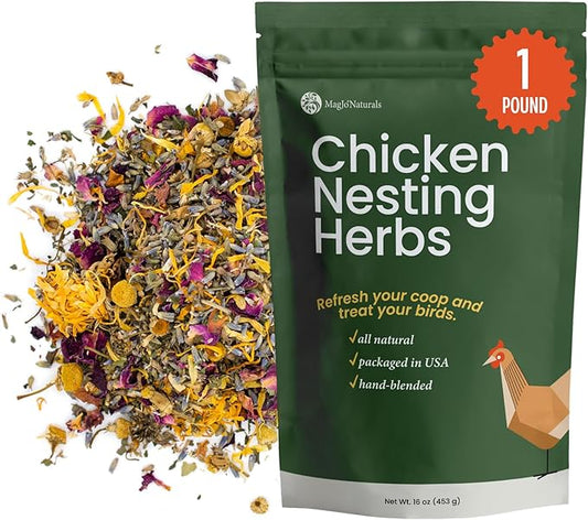 MagJo Chicken Nesting Box Herbs 1lb Coop Accessory