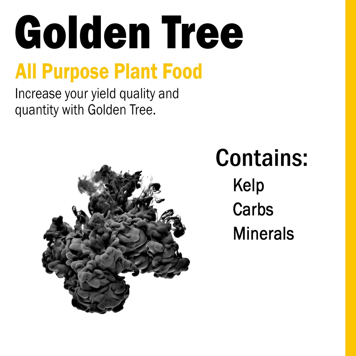 Humboldts Secret Golden Tree - All-in-One Concentrated Additive - Vegetables, Flowers, Fruits, & More (32 oz) w/A&B Liquid Hydroponics Fertilizer - Nutrients for Outdoor, Indoor Plants (1 Gallon Set)