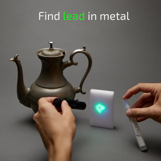 Lumetallix Instant Lead Detection | Lead Test Kit for Paint, Ceramics & more | Fast, Accurate Results | UV Light Visible | Home Safety & Easy to Use | Home Lead Test Kit | Lead Paint Test Kit