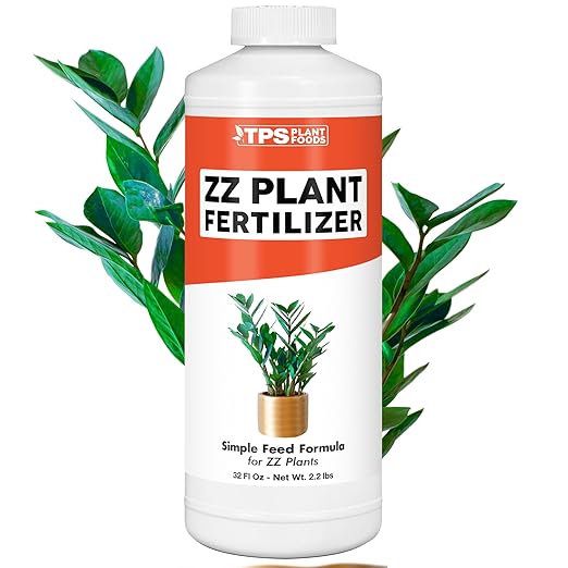 ZZ Plant Fertilizer for All Zamioculcas Plants, Liquid Plant Food, 32 oz (1 Quart)