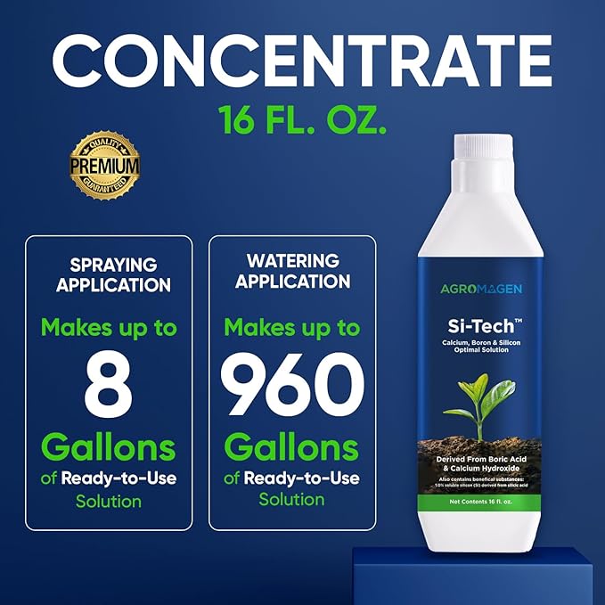 Si-Tech Silica, Mono-Silicic Acid Plant Nutrient Solution with Proprietary Technology (16 fl.oz)