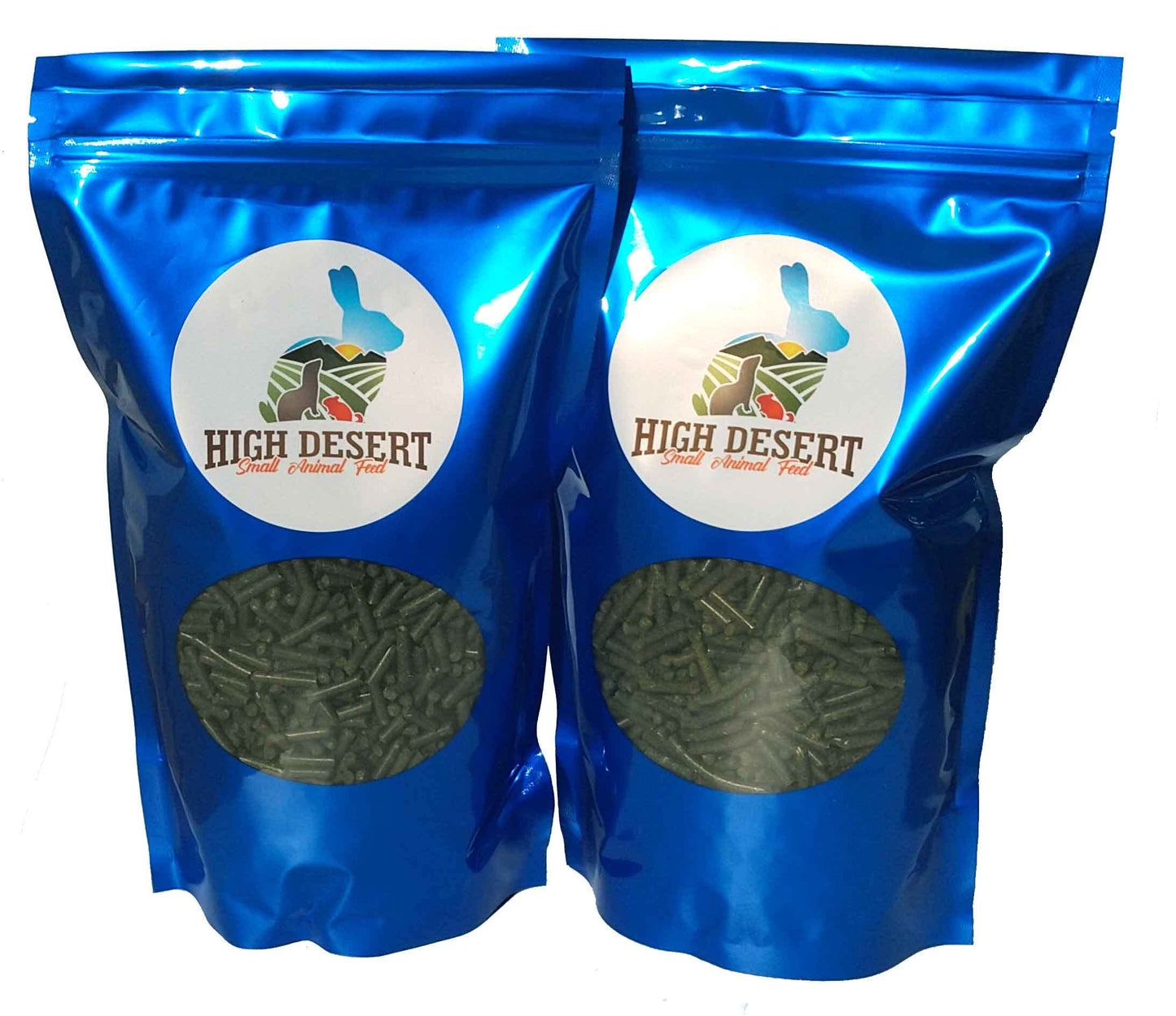 High Desert Timothy Grass Hay Pellets for Rabbits, Guinea Pigs, Chinchillas, and Small Pets