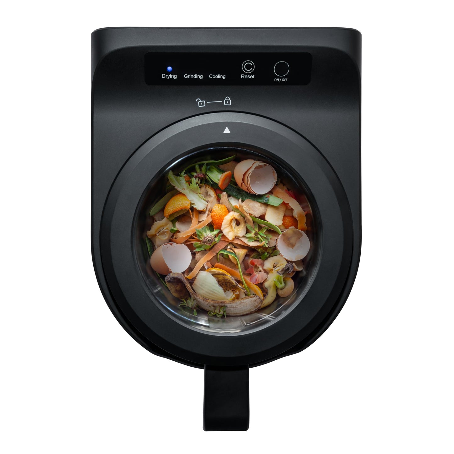 Luma Electric Kitchen Composter, 2.5L Capacity Odorless Countertop Compost Bin with Lid Clear-View Window, Smart Trash Can for Food Disposal, Turn Food Waste into Nutrient-Rich Plant Food
