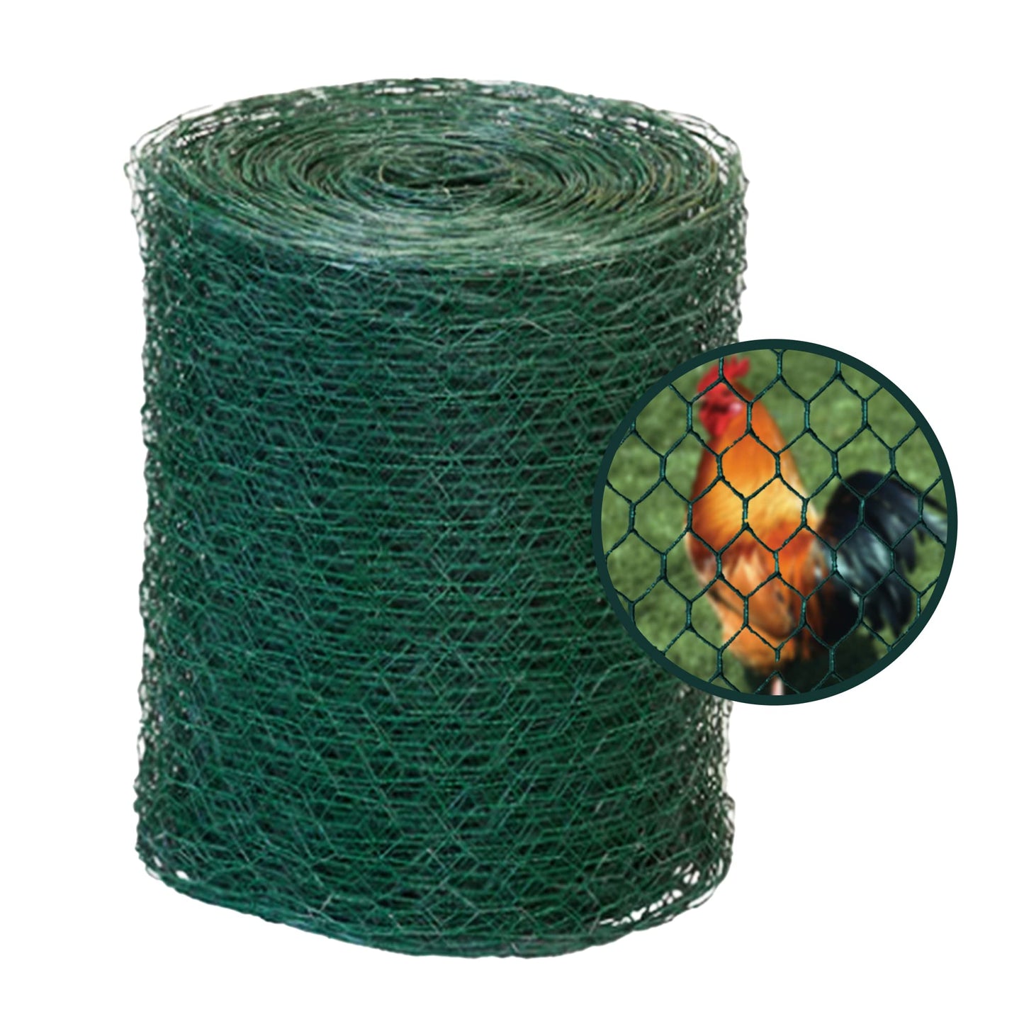 SLS SUPPLY FLORA - Green Florist Netting, Customizable Floral Wire, Steel Wire Mesh Roll, Versatile and Durable Garden Netting, Essential Floral Arrangement Supplies, 12 inches x 150 feet