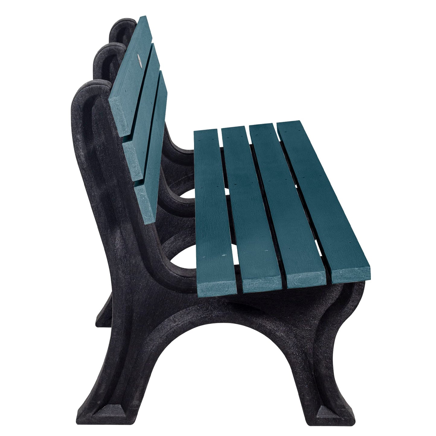 Sequoia Professional Aurora Park Bench, 6 ft, Nantucket Blue