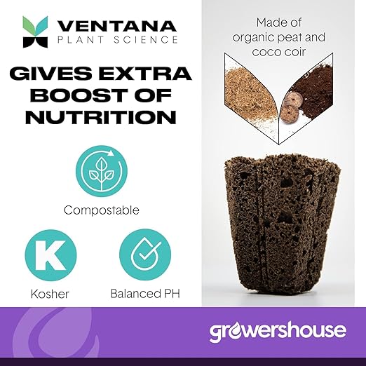 Clonex Rooting Gel 100ml with VPS OrganiPlug Hydroponic Seed Starter Plugs 50 Pack - Bundle