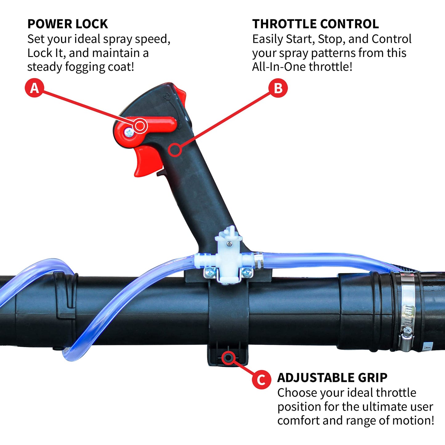 Tomahawk Backpack Fogger Sprayer Leaf Blower ULV Machine for Garden Spraying with Gas Powered Engine
