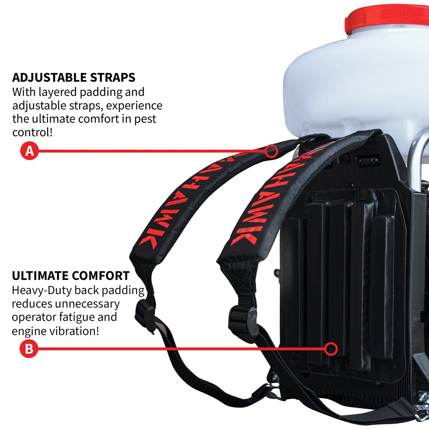 Tomahawk Backpack Fogger Sprayer Leaf Blower ULV Machine for Garden Spraying with Gas Powered Engine