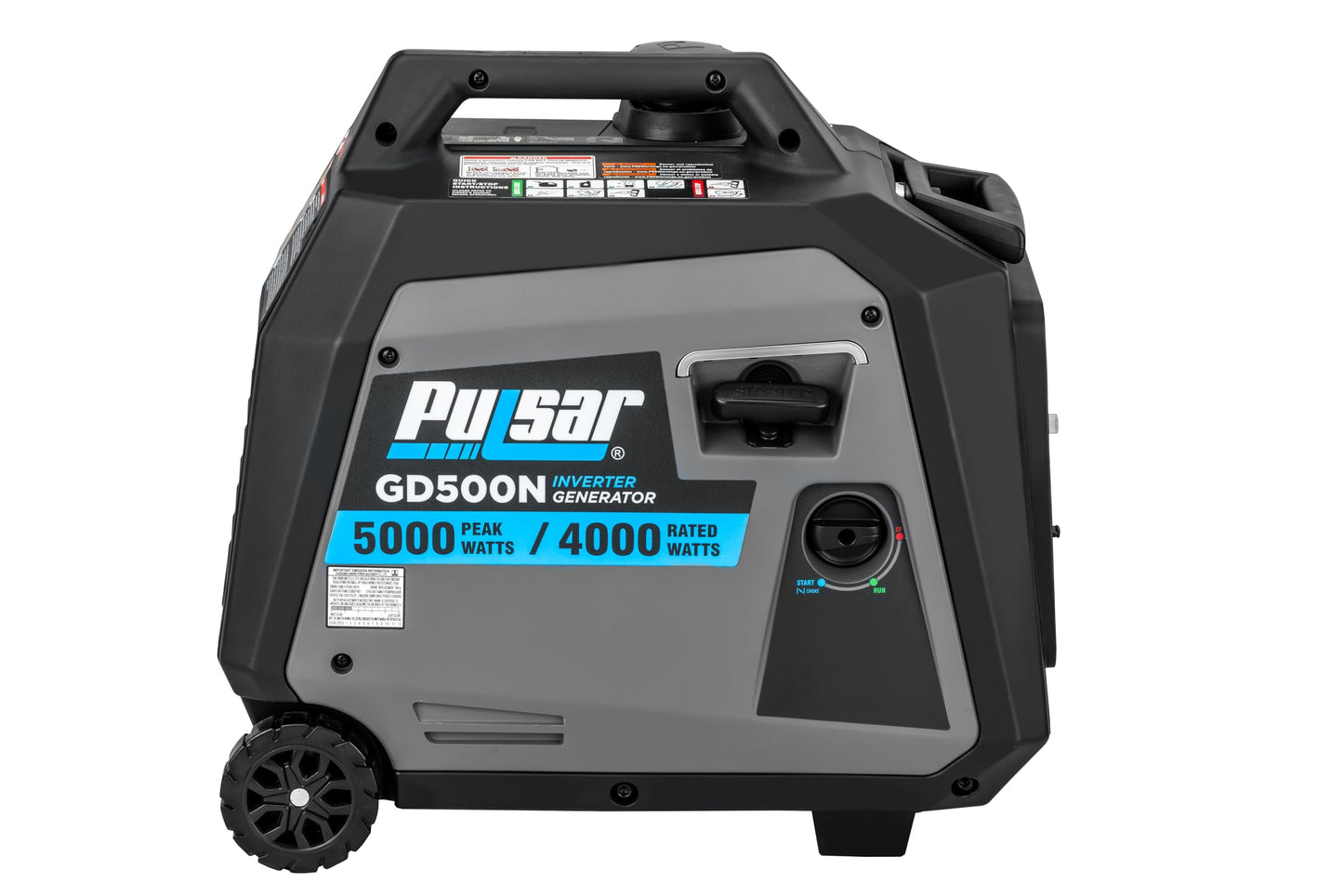 Pulsar Products GD500N, 5000W Portable super-quiet Inverter Generator, RV-Ready, CARB Compliant