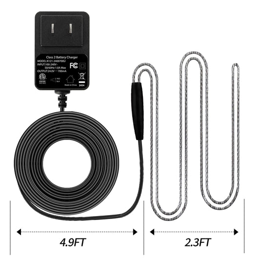 Heated Chicken Waterer Cord – Freeze-Proof Poultry Water Heater for Winter, Prevents Water Freezing in Drinkers for Chickens, Ducks, Rabbits & Small Animals - 1 Pack (Excluding Chicken Waterer)