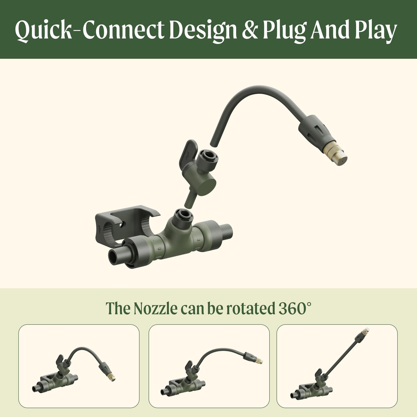 Vego garden 10N1 Raised Garden Bed Kits with Garden Irrigation Kit