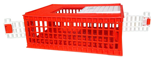 RentACoop Poultry Carrier Crate (Pack of 1) 29" L x 22" W x 12" H for Chickens