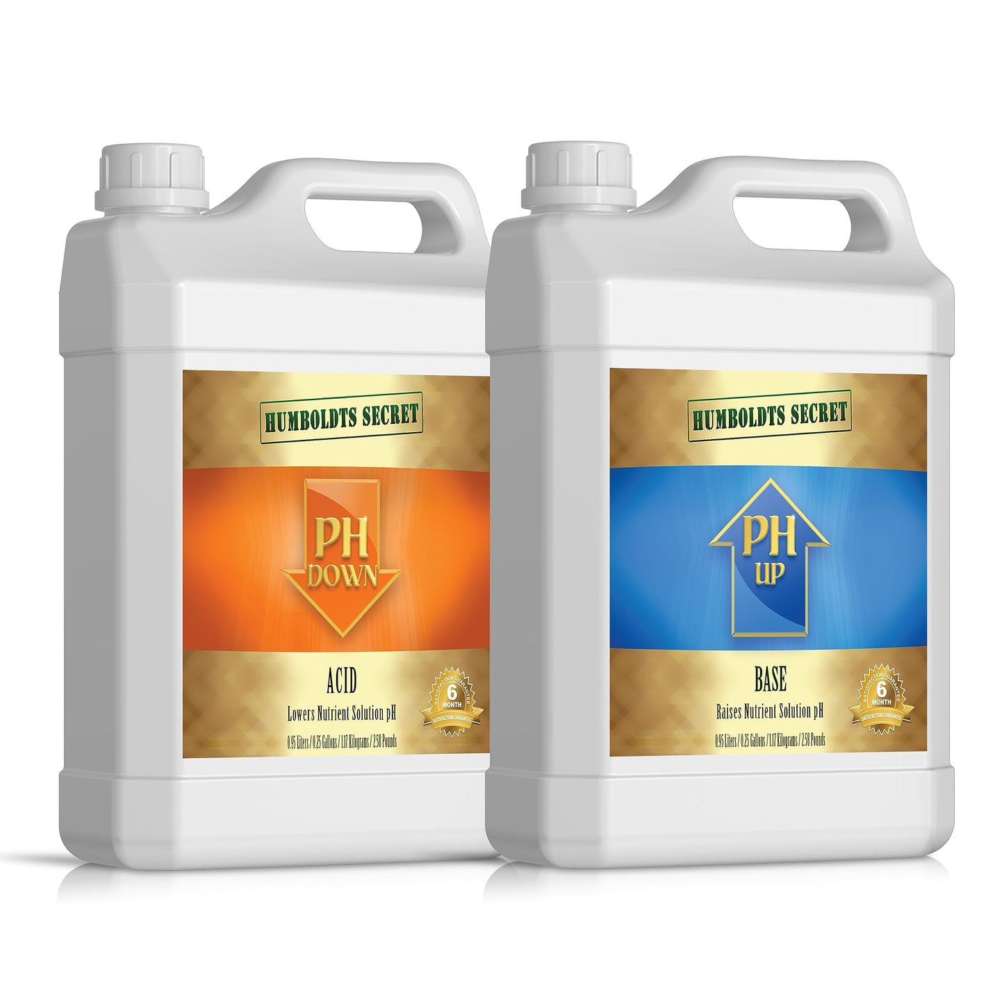 Humboldts Secret pH Up and pH Down Control Kit | Liquid Nutrient Solution Balancer for Plants | for Soil, Hydroponic, Coco, and DWC Systems | Supports Nutrient Absorption and Growth | 320 Ounce