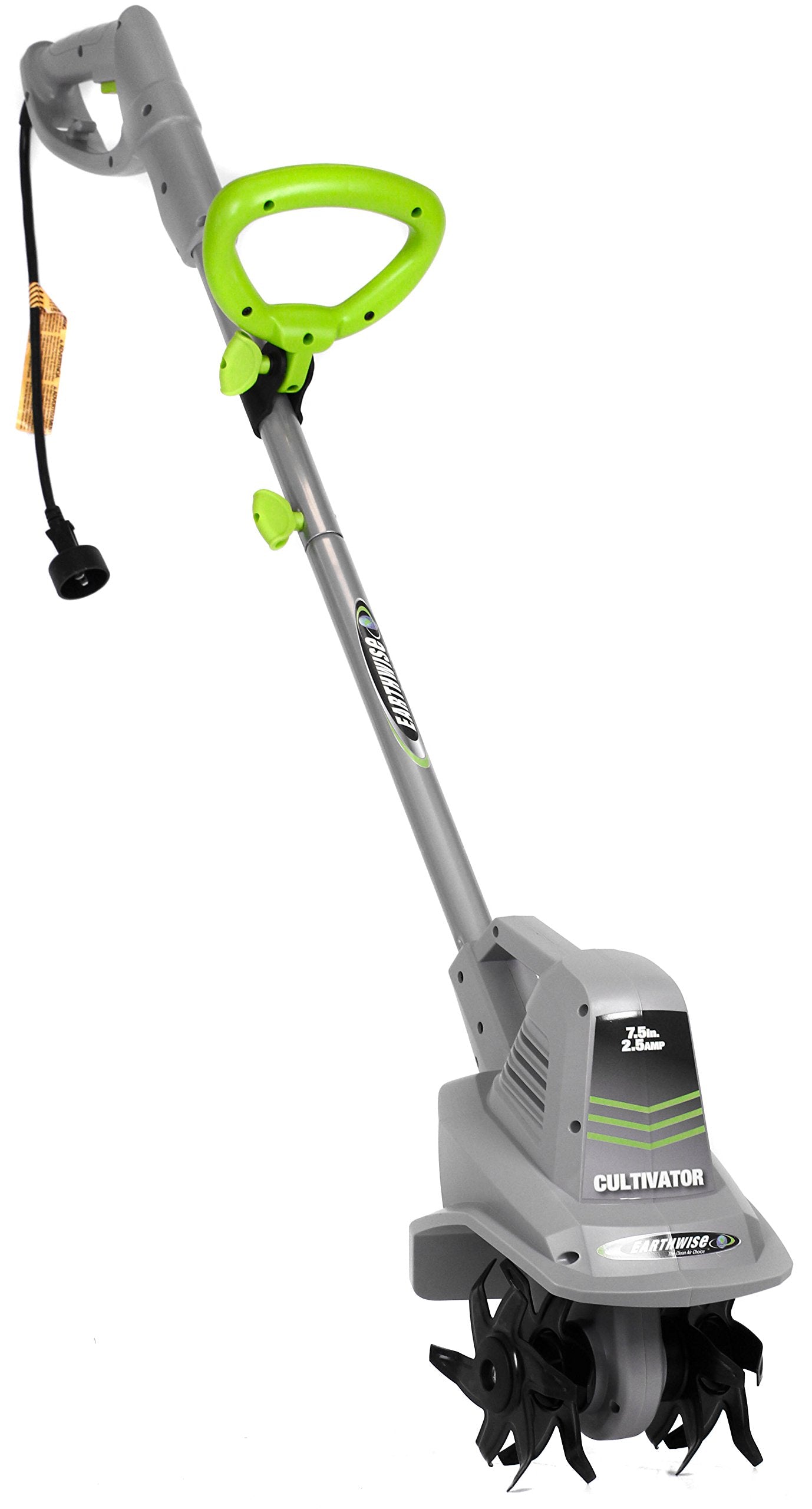 Earthwise 15-Amp Electric Chipper, Collection Bin, 7.5-Inch 2.5-Amp Electric Tiller/Cultivator Corded Garden Tools
