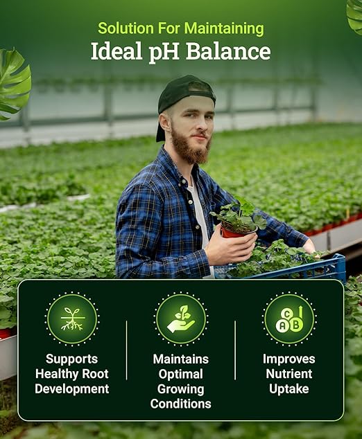FoxFarm Cultivation Nation pH Down - Liquid Nutrient Solution Adjuster for Hydroponic & Soil Gardens, Lowers pH Levels - 40% Citric Acid for Optimal Plant Growth (Gallon)