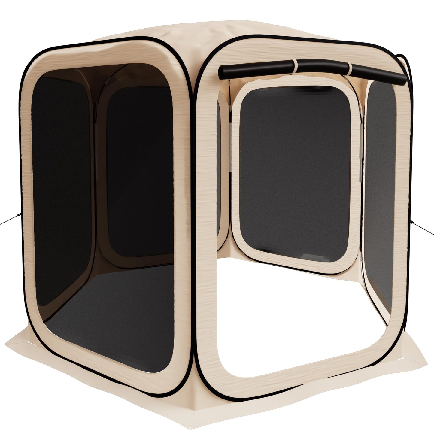 HOOYEAH Pop-up Screen House, Portable Canopy Tent Instant Shelter with Carry Bag for Patio, Backyard, Garden and Outdoor Activities, 10x10