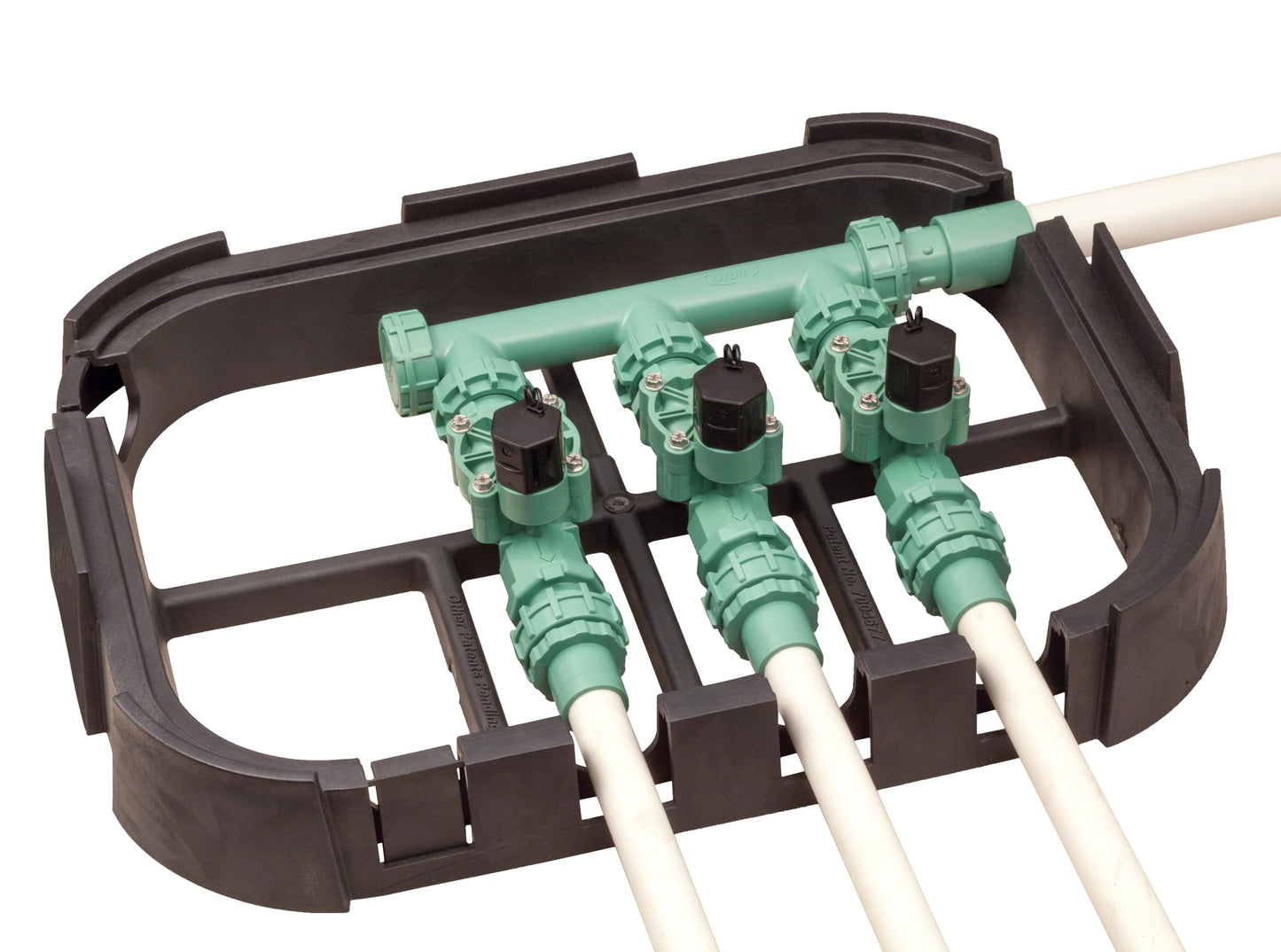 Orbit 57253 3-Valve Irrigation Manifold System - 3 Pack