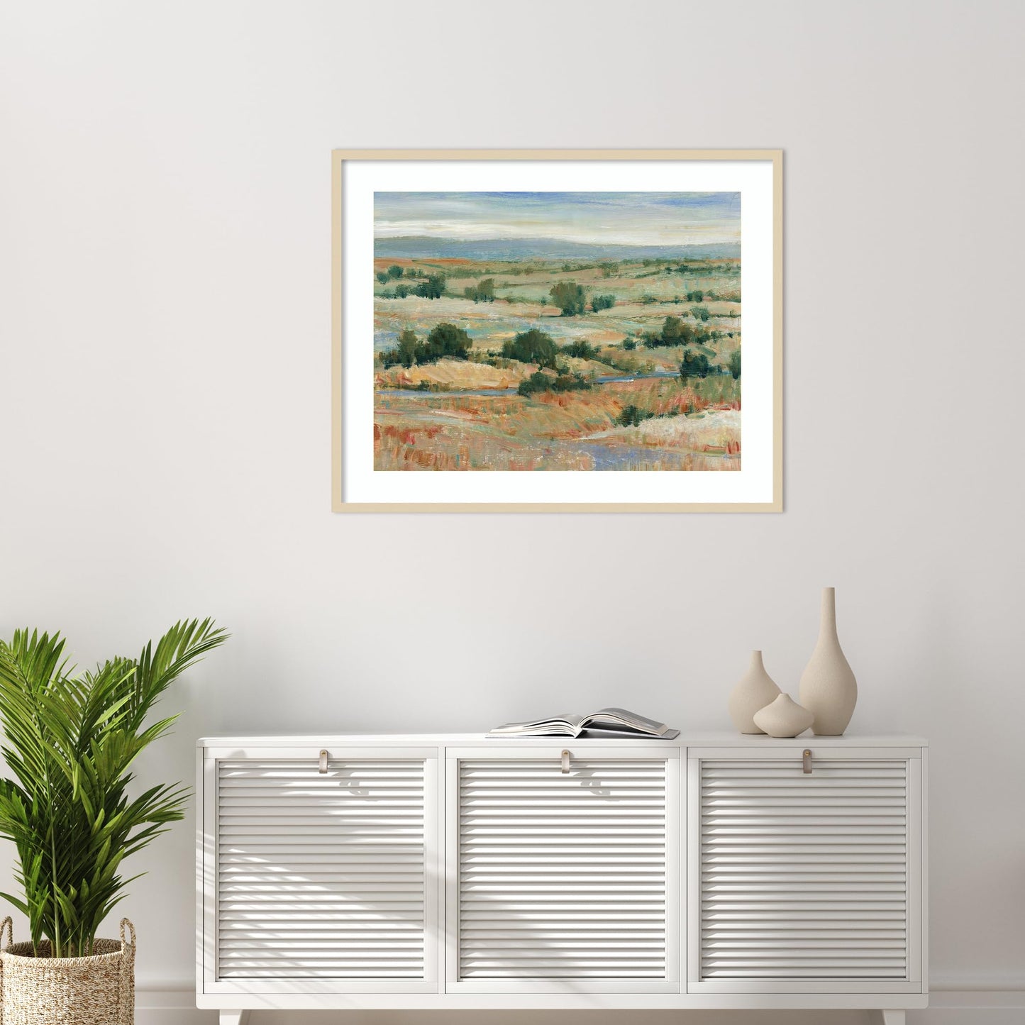 Amanti Art Framed Wall Art Print 33x41 Back Country I by Tim Otoole, Landscapes Wall Art, Rustic Farmhouse Decor, X-Large Poster Painting Artwork for Living Room, Bedroom, Bathroom, Kitchen, Office